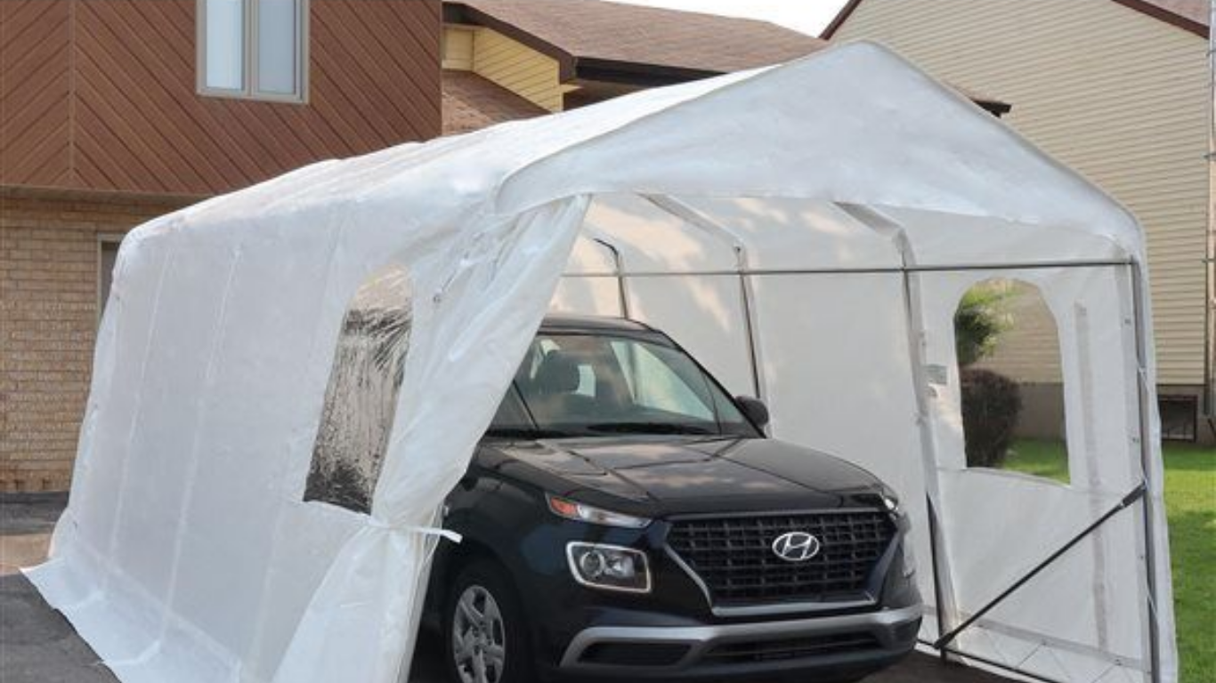 Montage et démontage d’abris-auto